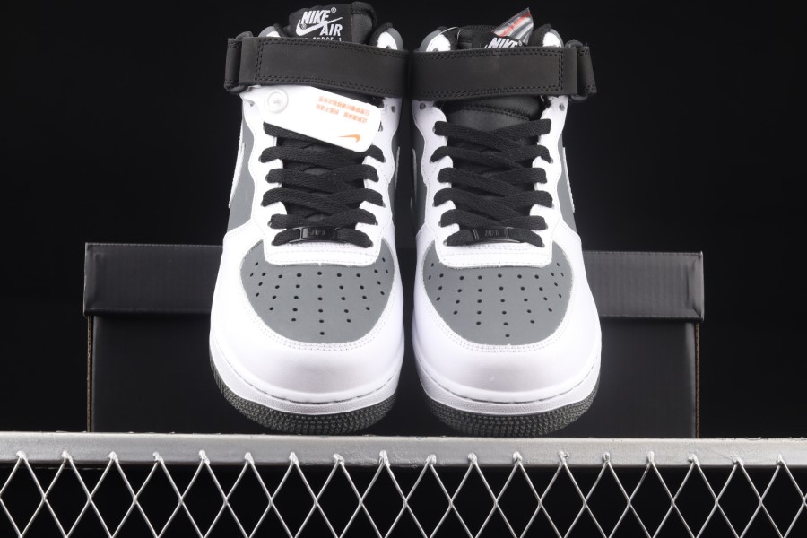エア ジョーダン 1 07 ミッド カムコーダー ブラック ホワイト ダーク グレー ジャパン