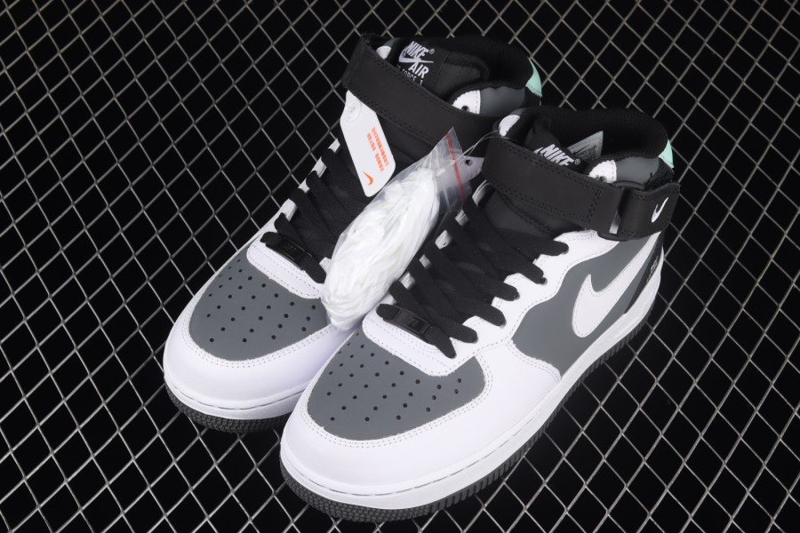 エア ジョーダン 1 07 ミッド カムコーダー ブラック ホワイト ダーク グレー ジャパン