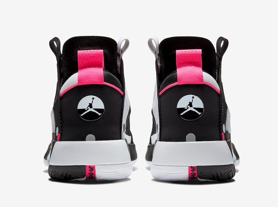 エア ジョーダン 34 春節 ブラック メタリック シルバー ホワイト デジタル ピンク ジャパン