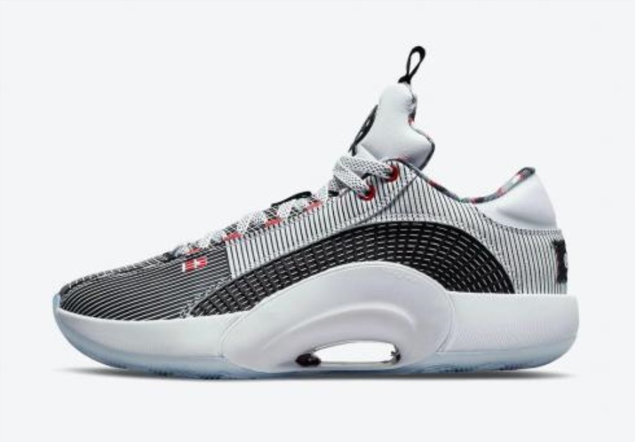 エア ジョーダン 35 ロー ケ 54 ホワイト ブラック ユニバーシティ レッド ジャパン