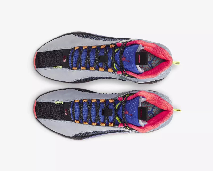 エア ジョーダン 35 SP TP PF 重心グレイシャー グレー レーザー クリムゾン ジャパン