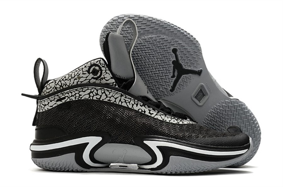 ナイキ エア ジョーダン 36 2021 ブラック グレー セメント ホワイト ジャパン