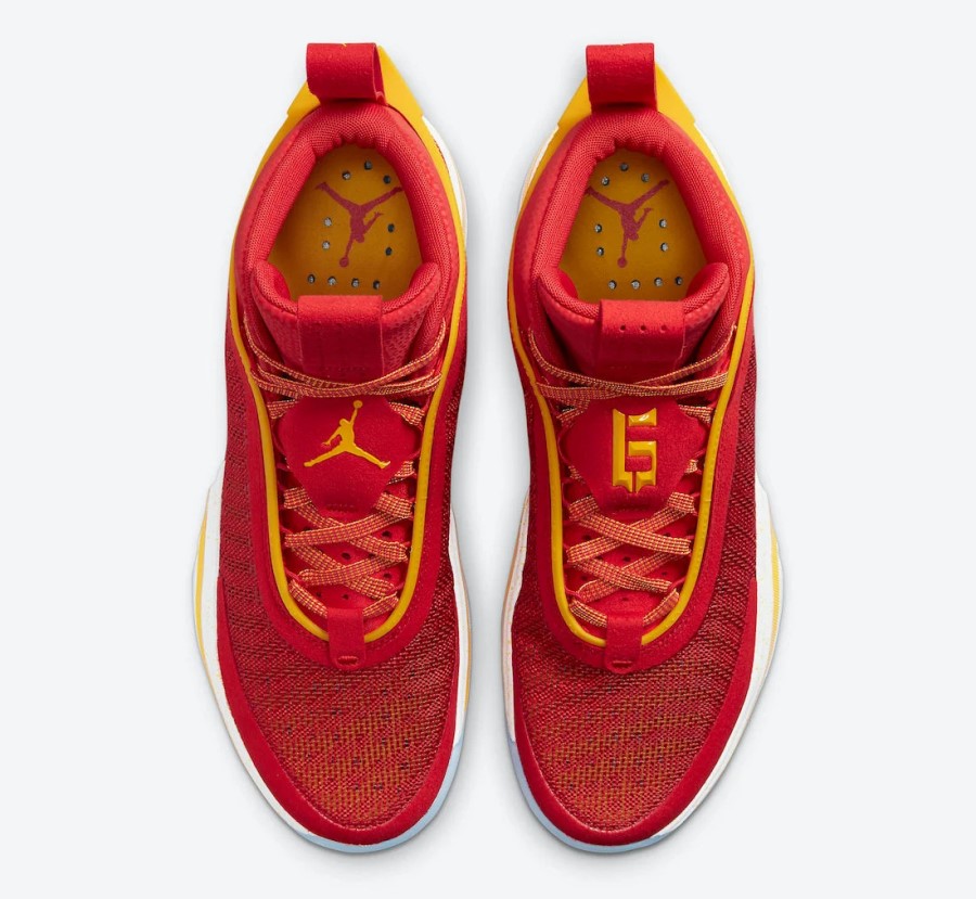 エア ジョーダン 36 Pe Guo Ailun ユニバーシティ レッド イエロー ホワイト ジャパン