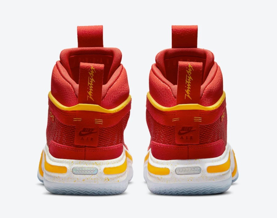 エア ジョーダン 36 Pe Guo Ailun ユニバーシティ レッド イエロー ホワイト ジャパン