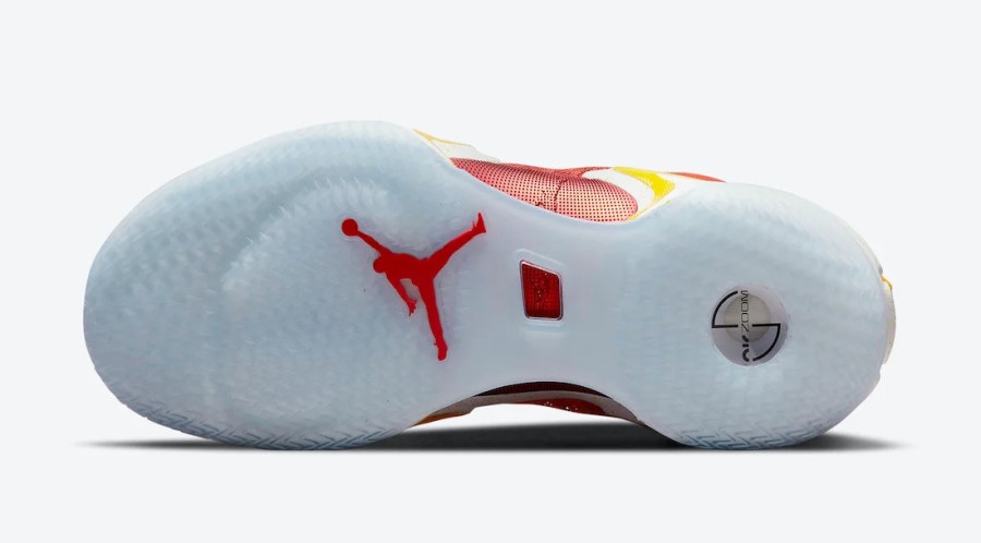 エア ジョーダン 36 Pe Guo Ailun ユニバーシティ レッド イエロー ホワイト ジャパン