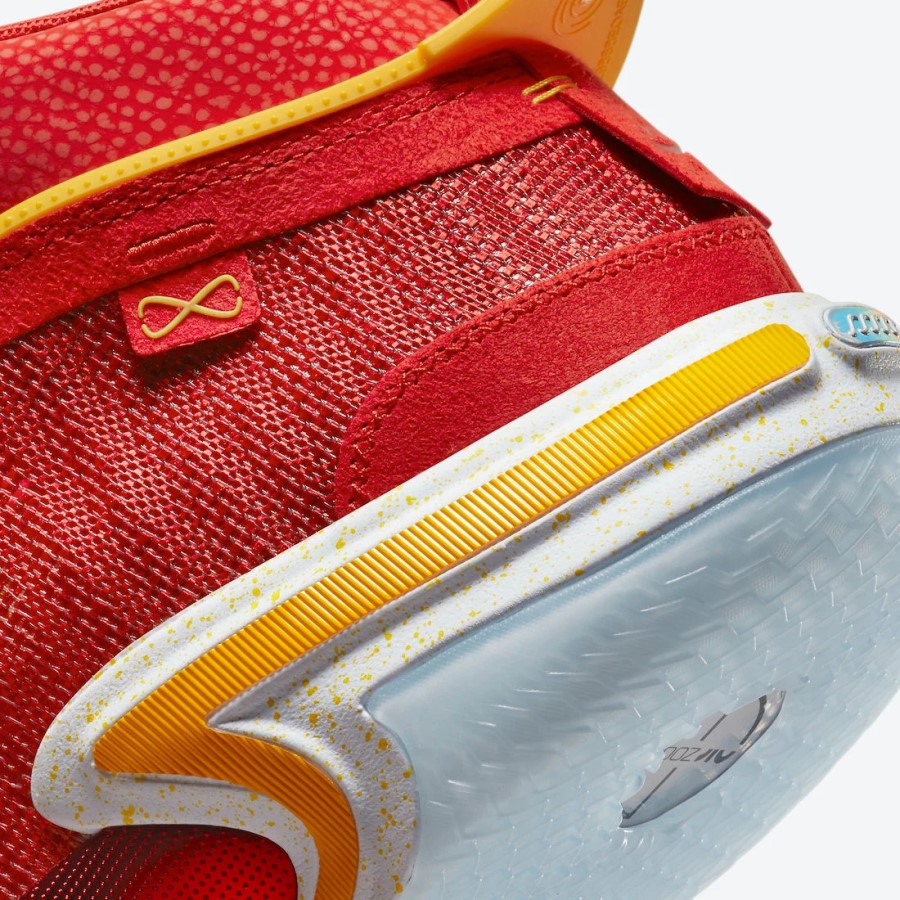 エア ジョーダン 36 Pe Guo Ailun ユニバーシティ レッド イエロー ホワイト ジャパン