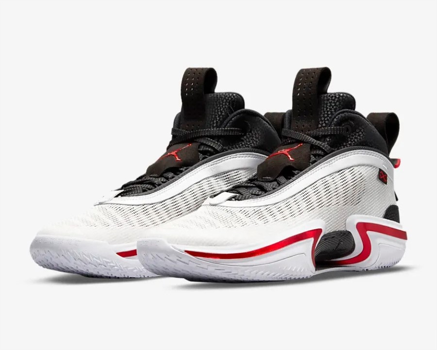 エア ジョーダン 36 サイキック エネルギー ホワイト ブラック ユニバーシティ レッド ジャパン