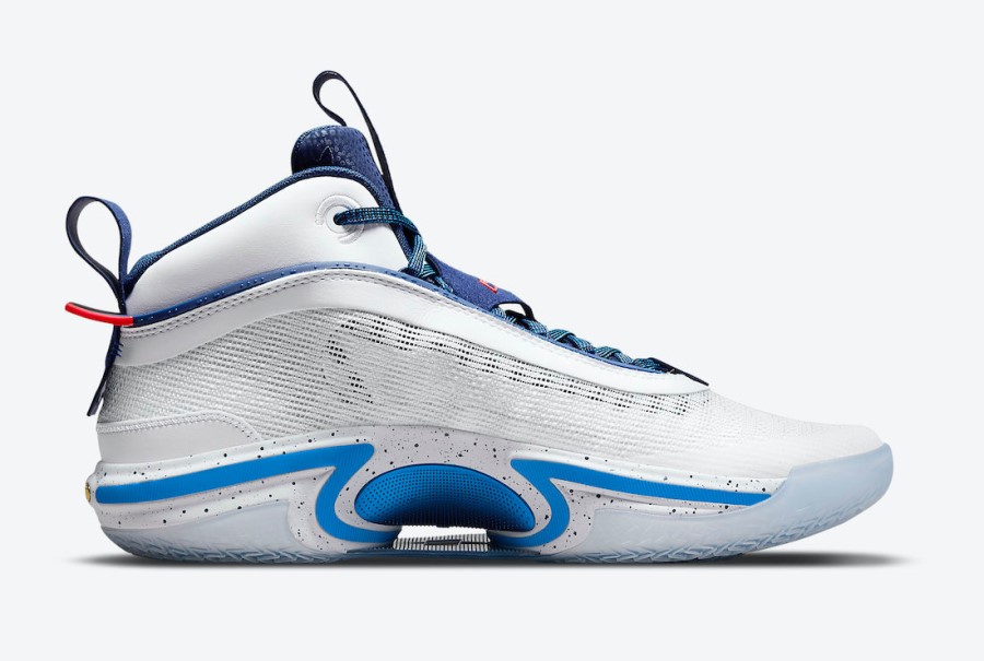 エア ジョーダン 36 SE ジェイソン テイタム Pe ホワイト ブルー ボイド フォト ブルー 大学 赤 日本