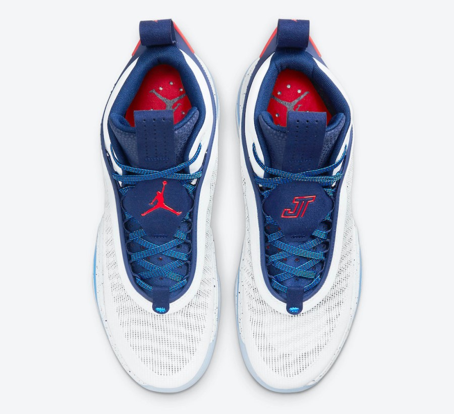 エア ジョーダン 36 SE ジェイソン テイタム Pe ホワイト ブルー ボイド フォト ブルー 大学 赤 日本