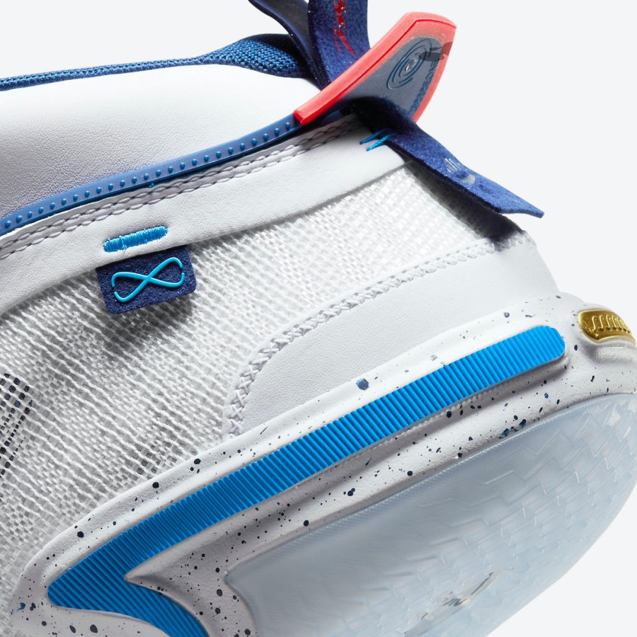 エア ジョーダン 36 SE ジェイソン テイタム Pe ホワイト ブルー ボイド フォト ブルー 大学 赤 日本