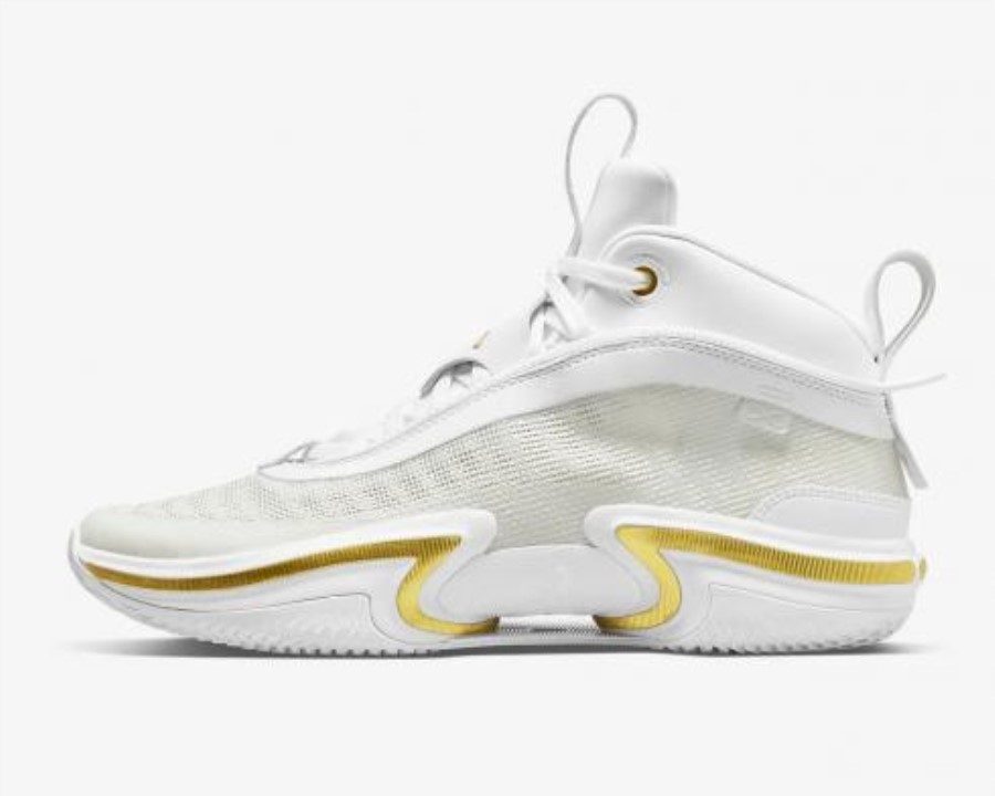 エア ジョーダン 36 SE PF グローリー ホワイト ブラック ゲーム ロイヤル メタリック ゴールド ジャパン