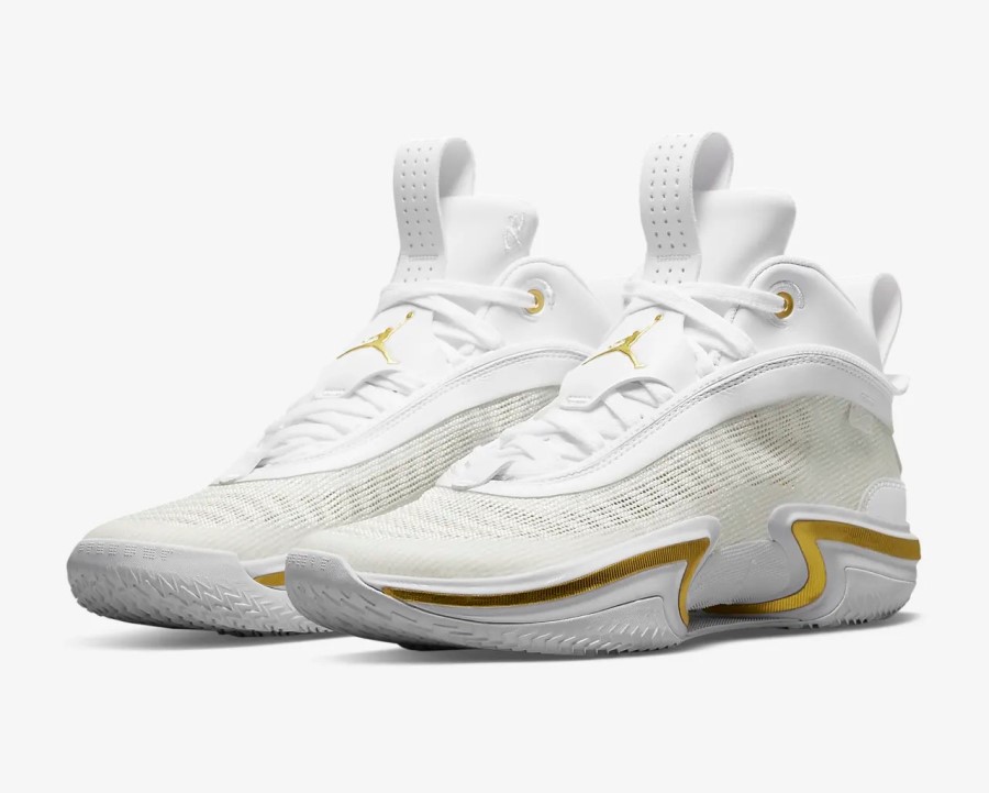 エア ジョーダン 36 SE PF グローリー ホワイト ブラック ゲーム ロイヤル メタリック ゴールド ジャパン