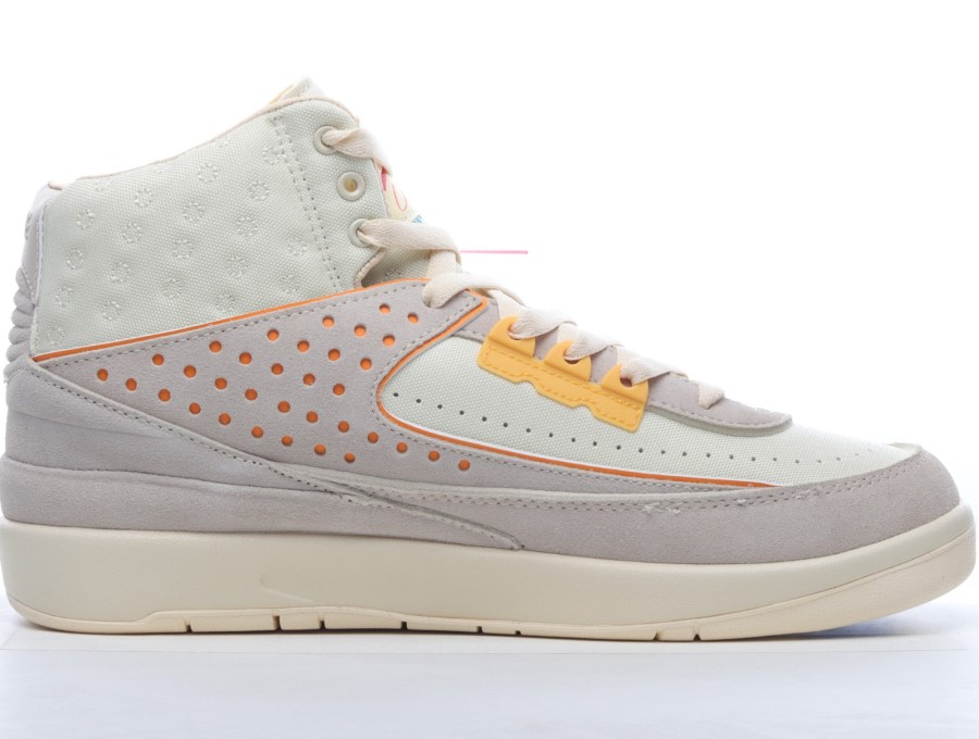 ユニオン X エア ジョーダン 2 レトロ Sp ラタン サイレン レッド ビーチ オレンジ ピール ジャパン