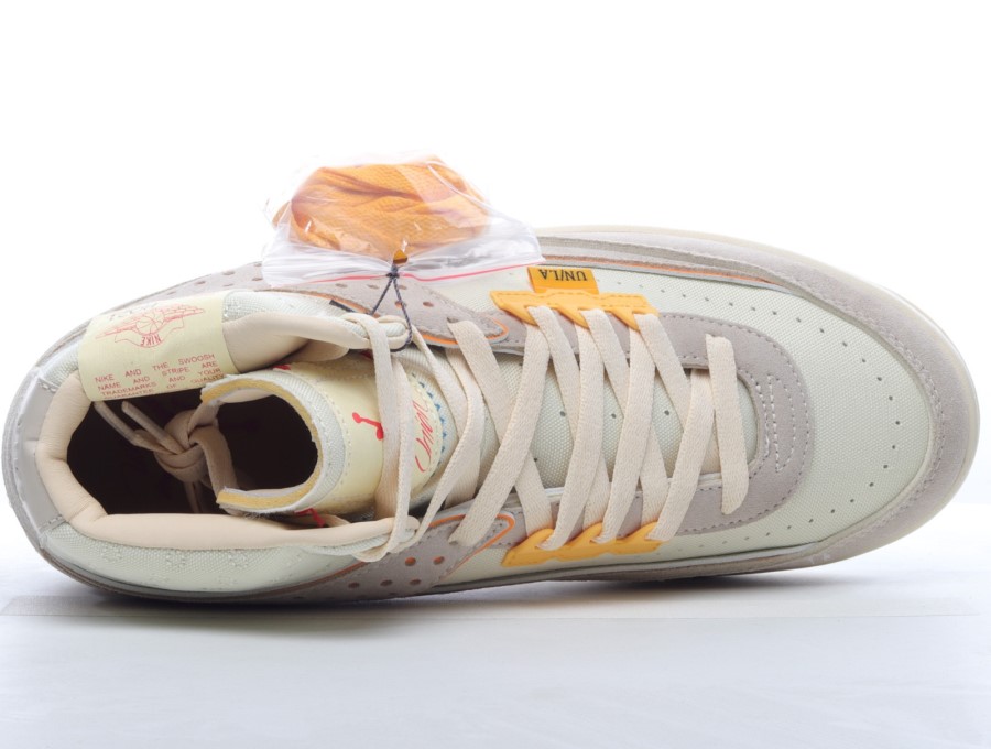 ユニオン X エア ジョーダン 2 レトロ Sp ラタン サイレン レッド ビーチ オレンジ ピール ジャパン