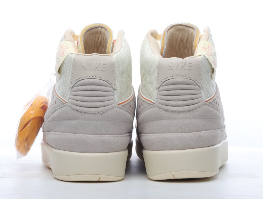 ユニオン X エア ジョーダン 2 レトロ Sp ラタン サイレン レッド ビーチ オレンジ ピール ジャパン