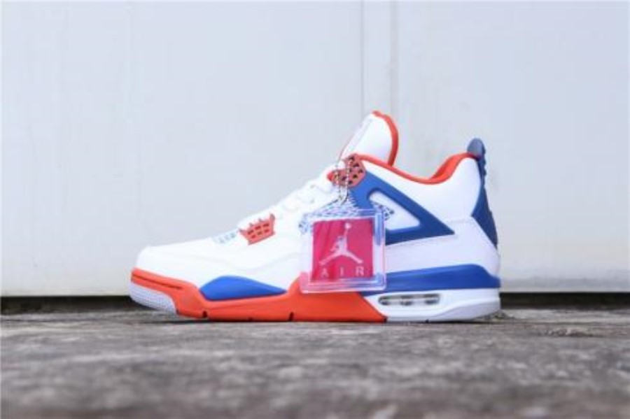 ナイキ エア ジョーダン 4 レトロ OG ホワイト ブルー オレンジ ジャパン