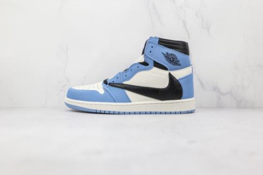 フラグメント X Ts X エア ジョーダン 1 ハイ OG SP ユニバーシティ ブルー ホワイト ブラック ジャパン