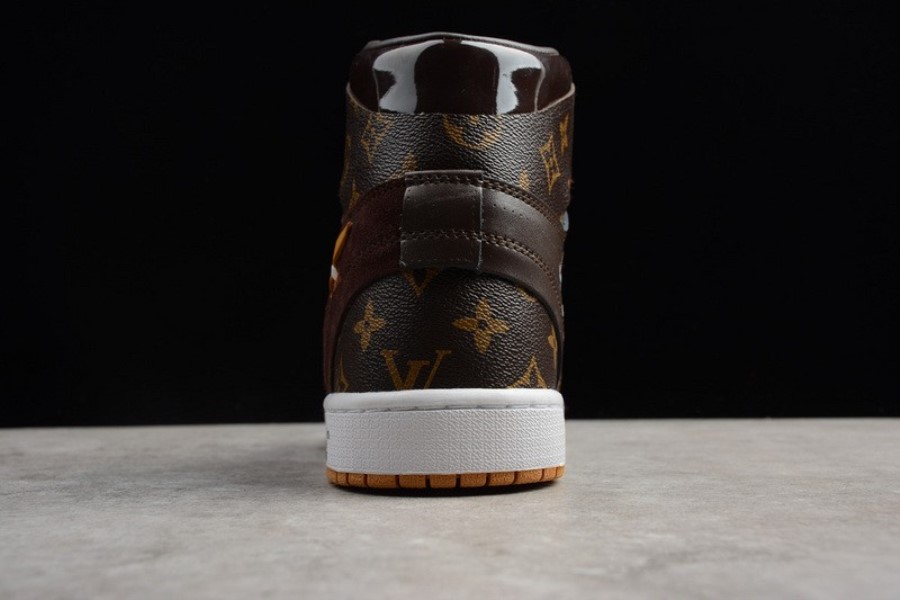 ナイキ エア ジョーダン 1 X オフ ルイ Aj1 Ow ブラウン オレンジ ジャパン