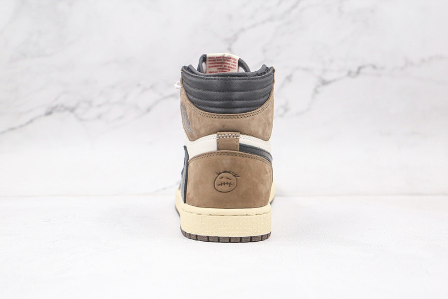 トラビス スコット X フラグメント X エア ジョーダン 1 ハイ OG ボウン ホワイト ジャパン