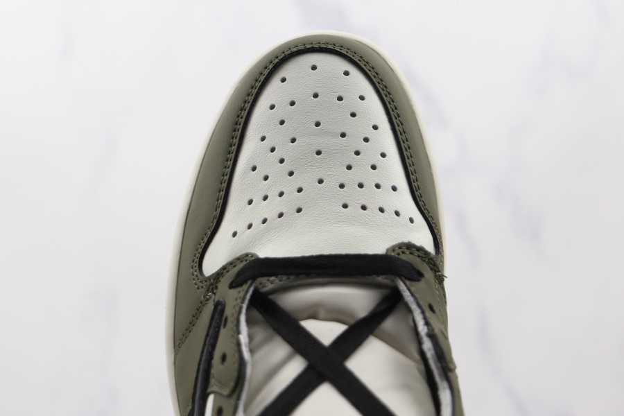 トラビス スコット X フラグメント X エア ジョーダン 1 レトロ ハイ OG SP グリーン ホワイト ブラック ジャパン