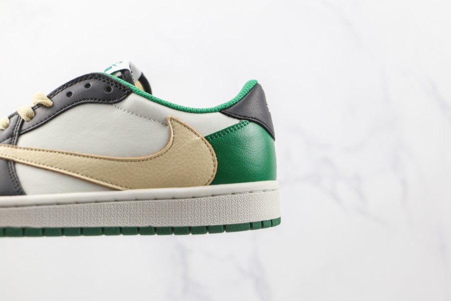 フラグメント デザイン X トラビス スコット X エア ジョーダン 1 レトロ ロー グリーン ブラック ホワイト ジャパン