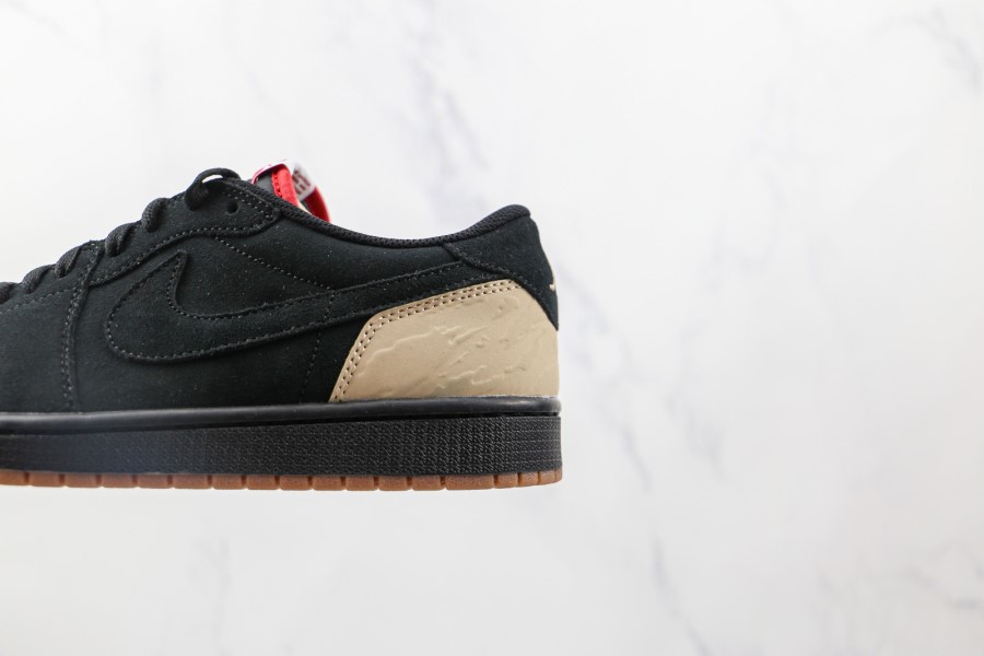 ソレフライ X エア ジョーダン 1 ロー カーニボー ブラック レッド ブラウン ジャパン