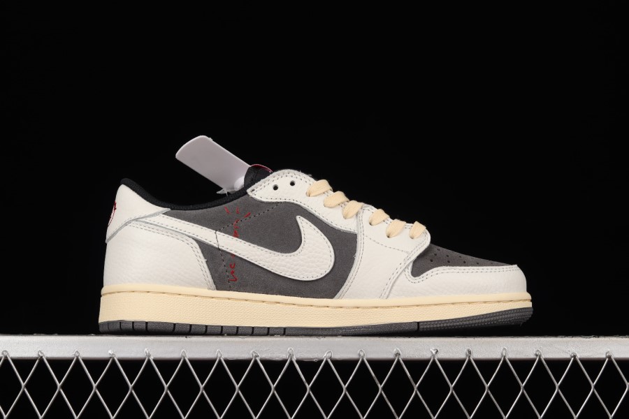 トラビス スコット X エア ジョーダン 1 LOW OG ホワイト ダークブラウン ブラック ジャパン