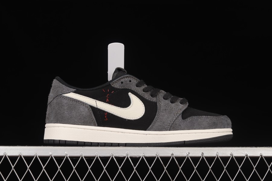 トラビス スコット X エア ジョーダン 1 ロー ウルフ グレー ブラック ホワイト ジャパン