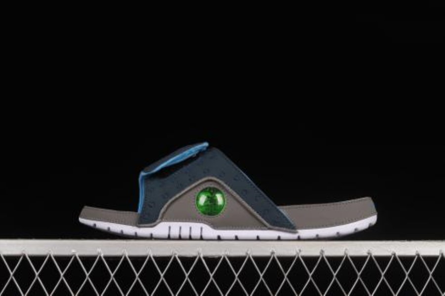 エア ジョーダン ハイドロ 13 レトロ スライド ネイビー ユニバーシティ ブルー フリント グレー ジャパン