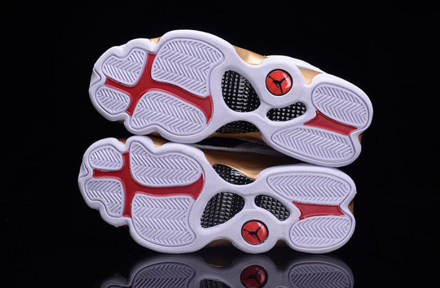 ナイキ エア ジョーダン Xii 13 レトロ ホワイト ゴールド ホワイト メンズ バスケットボール シューズ 日本