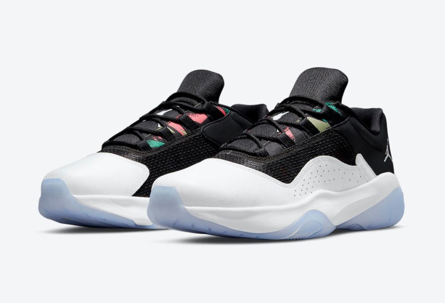 エア ジョーダン 11 Cmft ロー サウス ビーチ ホワイト メタリック シルバー グリーン ジャパン