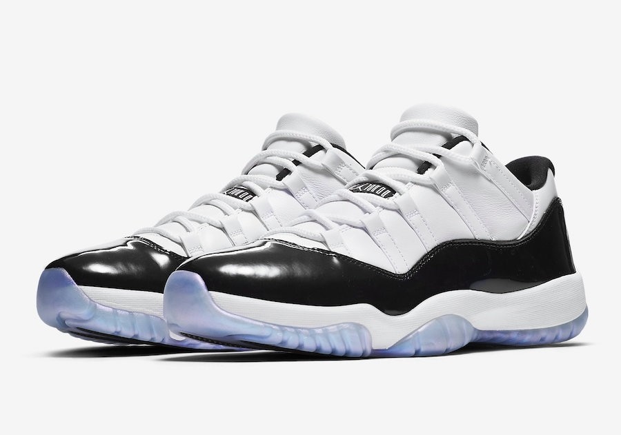 エア ジョーダン 11 ロー 虹色ホワイト エメラルド ライズ ブラック ジャパン