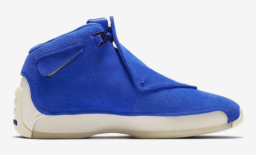 エア ジョーダン 18 ブルー スエード レーサー セイル ジャパン