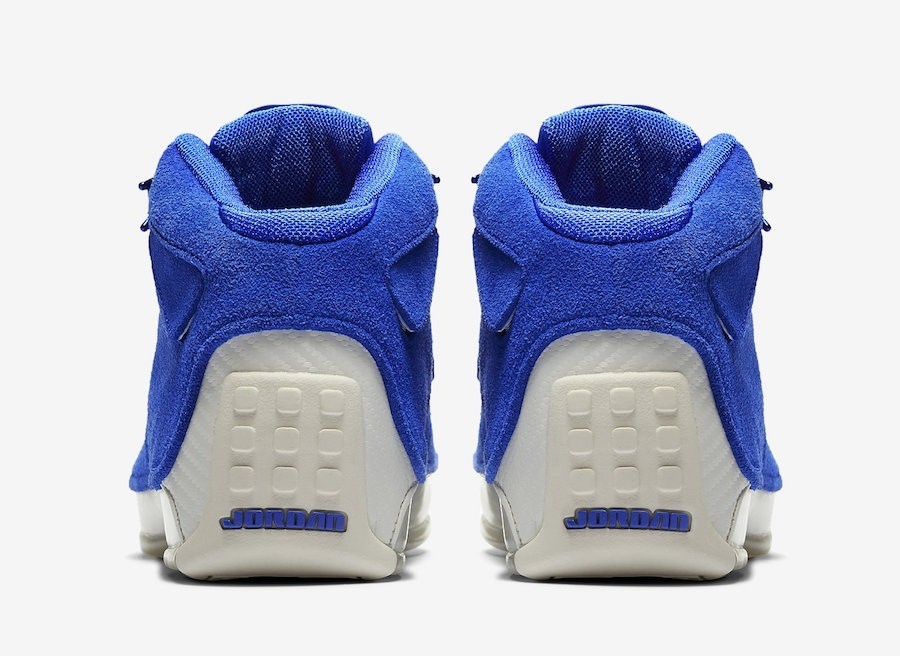 エア ジョーダン 18 ブルー スエード レーサー セイル ジャパン