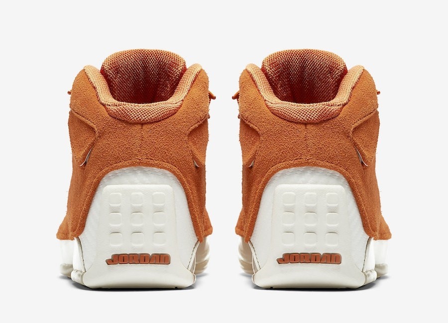 エア ジョーダン 18 オレンジ スエード キャンプファイヤー セイル ジャパン