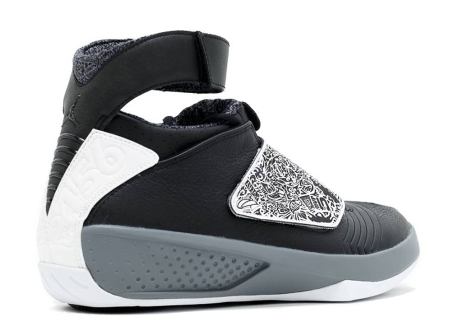 エア ジョーダン 20 レトロ プレーオフ ホワイト ブラック グレー クールジャパン