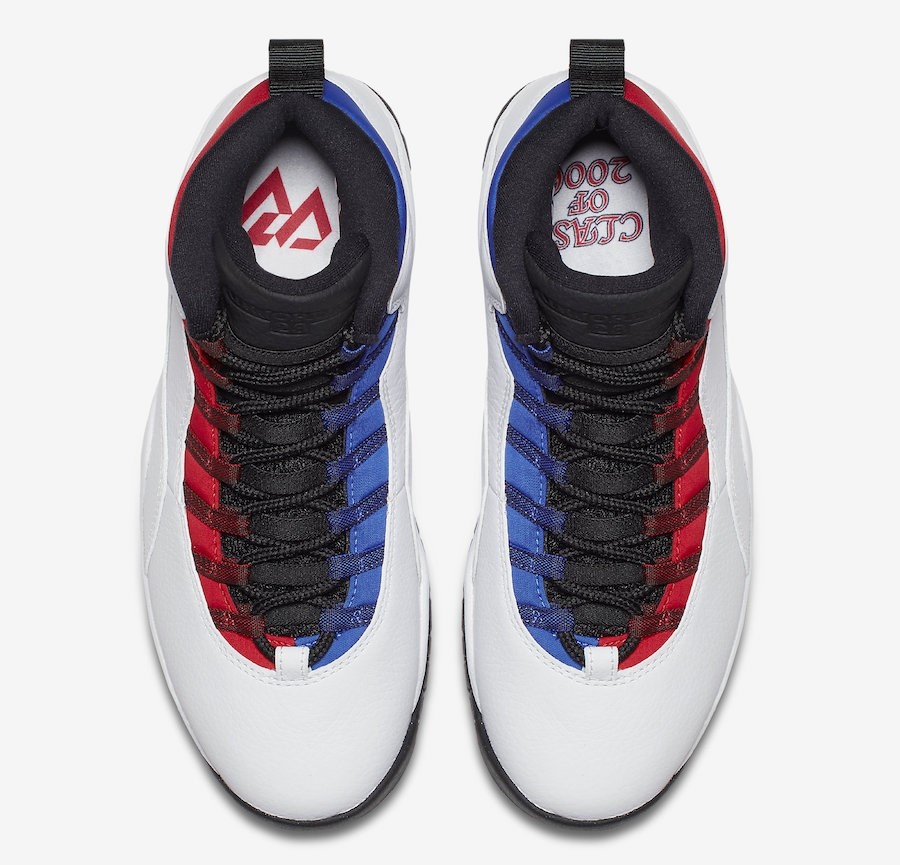 エア ジョーダン 10 ラッセル ウェストブルック クラス オブ 2006 ホワイト ブラック ユニバーシティ レッド ハイパー ロイヤル ジャパン