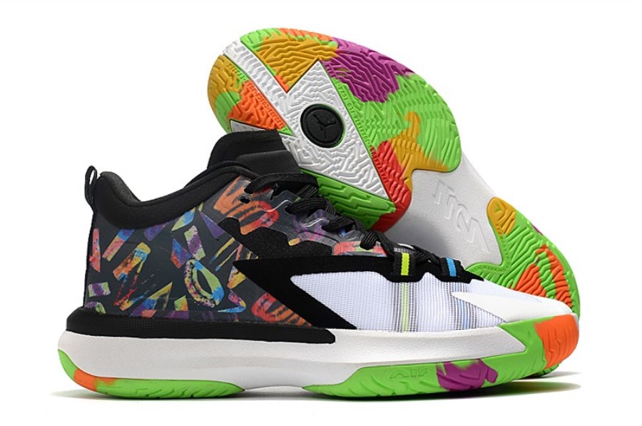 2021 ナイキ エア ジョーダン ザイオン 1 ホワイト ブラック マルチカラー ジャパン