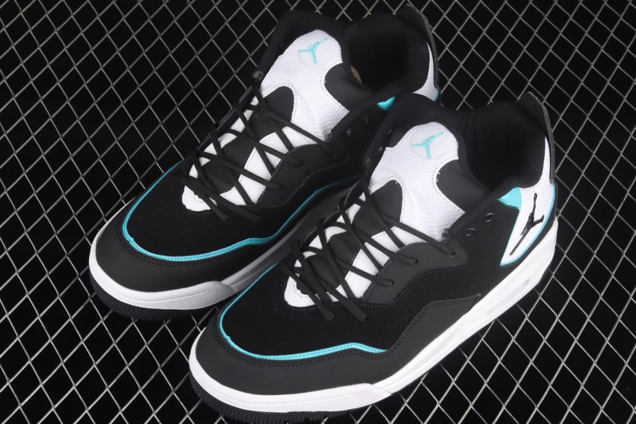 エア ジョーダン コートサイド 23 ブラック ホワイト ブルー バスケットボール シューズ 日本