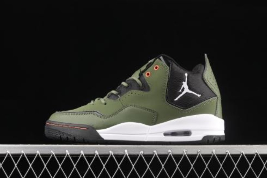 エア ジョーダン コートサイド 23 オリーブ キャンバス ホワイト ブラック シューズ ジャパン