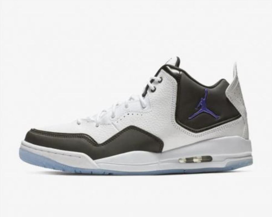 エア ジョーダン コートサイド 23 ホワイト ダーク コンコード ブラック ジャパン