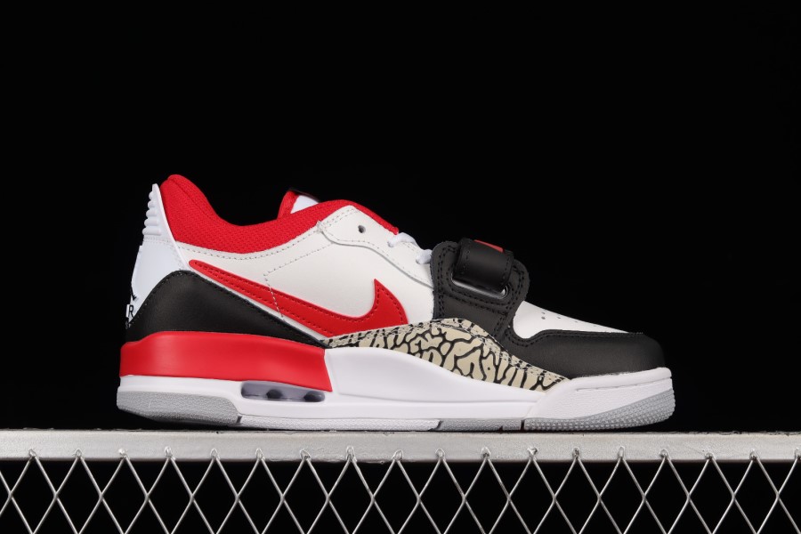 エア ジョーダン レガシー 312 ロー ブラック トゥ ホワイト レッド ジャパン