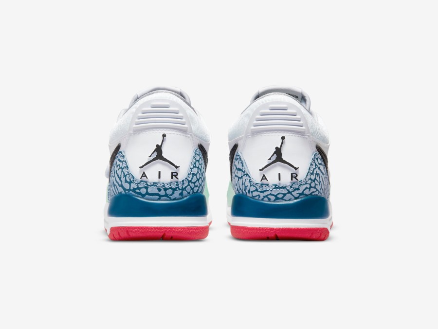 エア ジョーダン レガシー 312 LOW GS イースター ホワイト バレリアン ブルー ジャパン