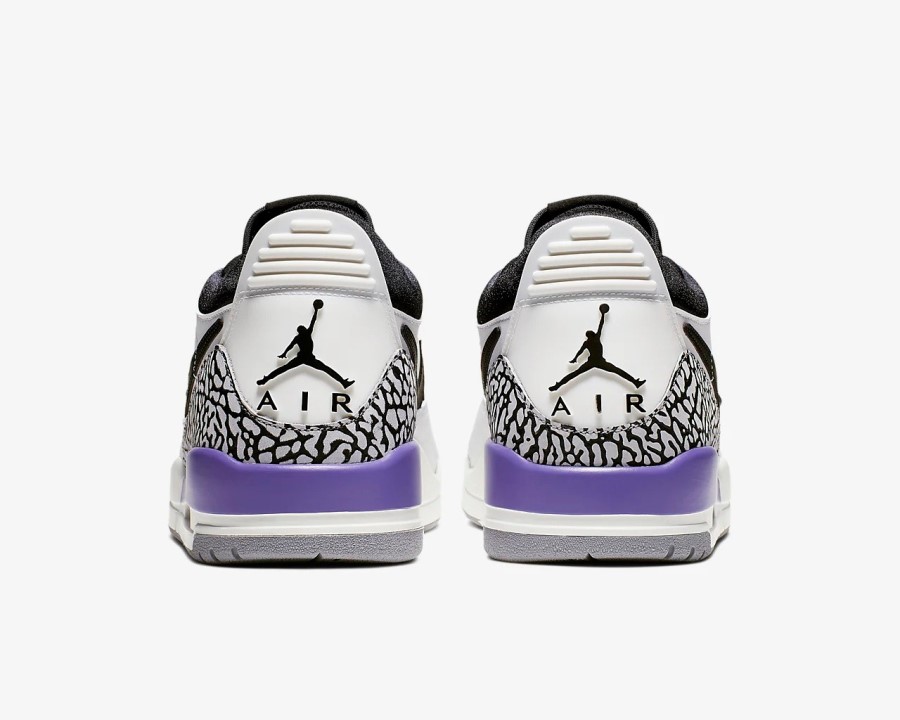 エア ジョーダン レガシー 312 ロー レイカーズ ホワイト ブラック ジャパン