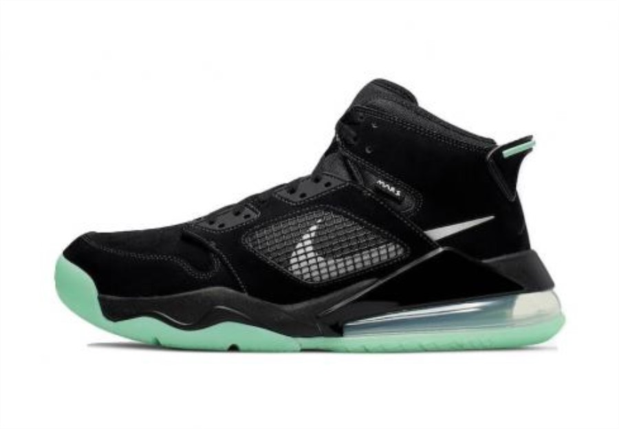 エア ジョーダン マーズ 270 グリーン グロー ブラック リフレクト シルバー ジャパン