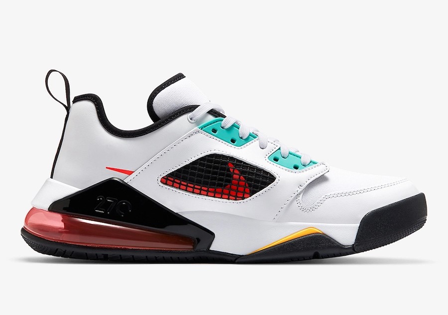 エア ジョーダン マーズ 270 ロー ホワイト ジェイド オレンジ ブラック ジャパン