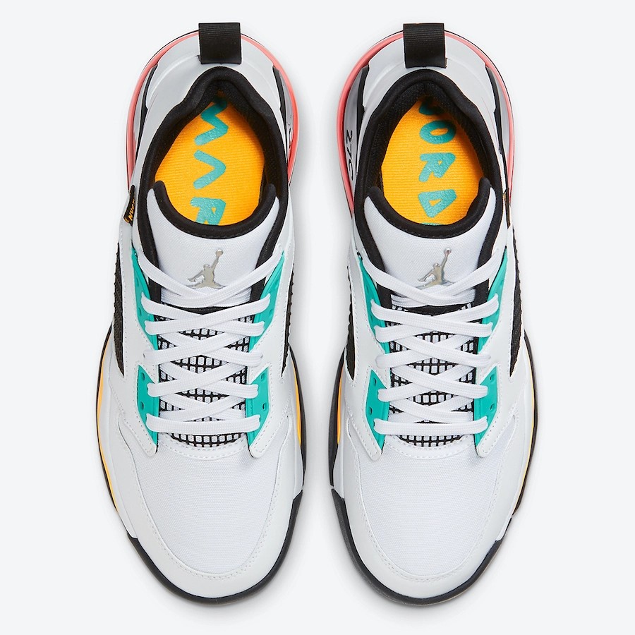 エア ジョーダン マーズ 270 ロー ホワイト ジェイド オレンジ ブラック ジャパン