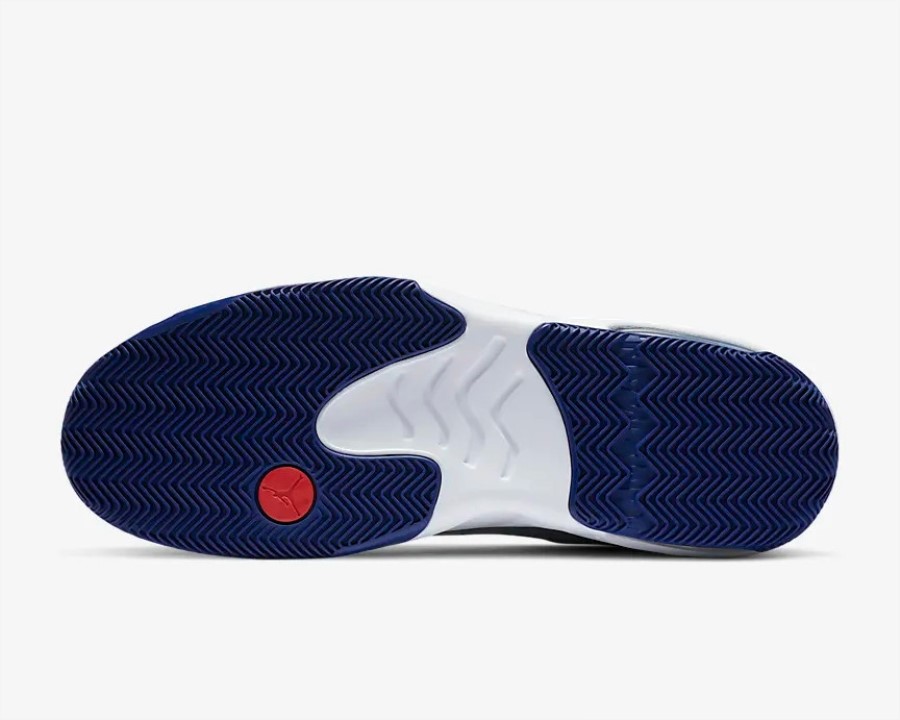 エア ジョーダン マックス オーラ 2 スモーク グレー ホワイト ディープ ロイヤル ブルー トラック レッド ジャパン