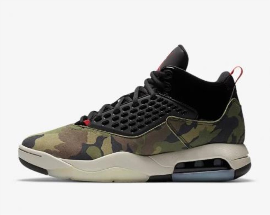 エア ジョーダン マックスイン 200 カモ ミディアム オリーブ ブラック ライトボーン ジム レッド ジャパン