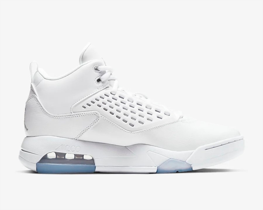 エア ジョーダン マックスイン 200 ホワイト メタリック シルバー メンズ シューズ ジャパン